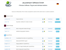 Tablet Screenshot of jolauterbach.de